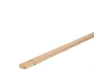 1 in. x 2 in. x 8 ft. Eastern White Pine Furring Strip Board